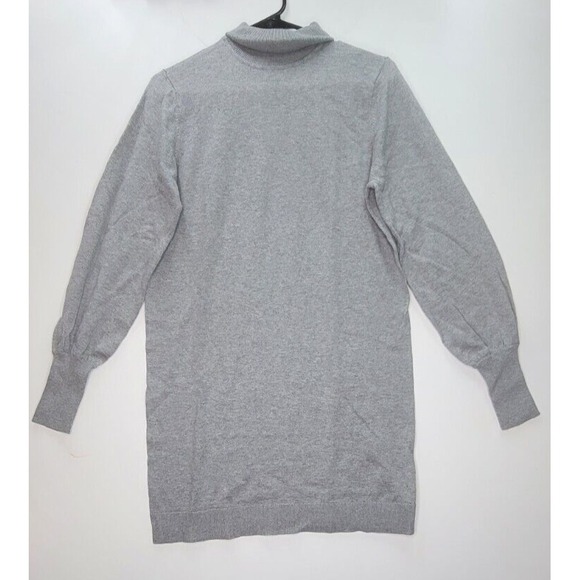 Nordstrom Dresses & Skirts - Wayf Morela Turtleneck Dress Womens Sz S Gray Long Sleeve Sweater Mini Cozy NEW